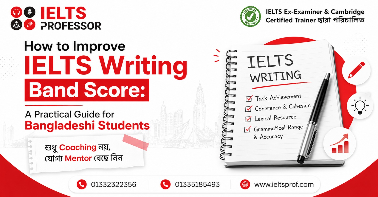 How to Improve IELTS Writing Band Score: A Practical Guide for Bangladeshi Students
